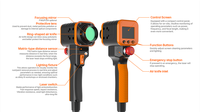 Machine de nettoyage laser Pulze 500W, portable sur chariot empilable, pour services mobiles ; portabilité industrielle pour les entrepreneurs : élimination de la rouille