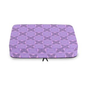 Sac de rangement de voyage portable en polyester à motif floral hawaïen personnalisé, avec fermeture éclair, pour bagages à main et cubes de rangement compressibles - Product Image 3