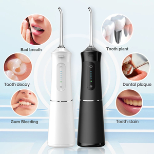 Hydropulseur dentaire portable 5 modes, nettoyage buccal en profondeur, irrigateur oral avec réservoir de 200/400 ml, amovible et remplaçable - Product Image 3