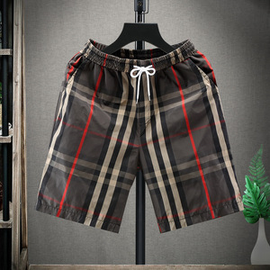 Wholesale Polyester Casual Men's Shorts With Pockets Summer Beach Men's Printed Shorts - Product Image 3