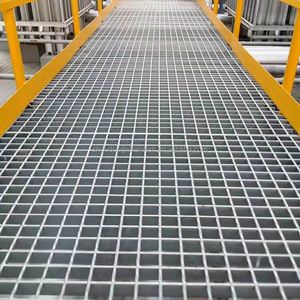 Grille en acier durable et à installation rapide, grille en barres d'acier soudées, grille en barres d'acier galvanisé, maille en acier revêtue par immersion à chaud - Product Image 1