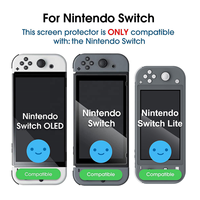 Protections d'écran en verre trempé HD Clarity 9H pour Nintendo Switch OLED Lite, film de protection de qualité supérieure, anti-rayures