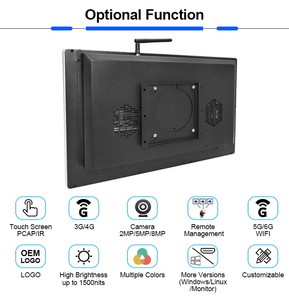 ราคาถูก18 18.5นิ้ว Android Wifi จอแสดงผล Lcd ป้ายดิจิตอลโฆษณาเครื่องเล่นวิดีโอ - Product Image 3