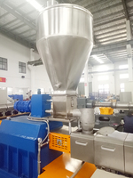 Extrudeuse de fusion de plastique, Machine de recyclage de flocons PP PC PA PVC HDPE