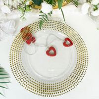 Assiettes de présentation personnalisées pour restaurants occidentaux, assiettes décoratives de Noël pour fruits, accessoires de mariage, assiettes feuille de lotus dorées