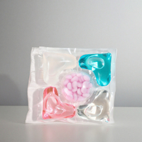 Lessive liquide concentrée végétale écologique en gel, prix usine, personnalisable, parfumée, nettoyant jetable