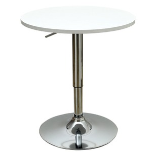Muebles de <span class=keywords><strong>Bar</strong></span> Modernos, <span class=keywords><strong>Mesa</strong></span> <span class=keywords><strong>Alta</strong></span> Redonda con Altura Ajustable y Juego de Sillas - Product Image 1