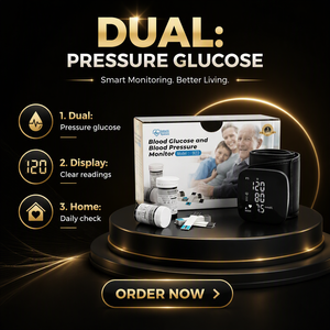 Medidor de Presión Arterial y Glucosa en Sangre 2 en 1, Precio de Fábrica Económico, Monitor Digital LCD para Uso Doméstico, 50 Tiras Reactivas, USB - Product Image 6