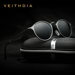 Veithdia Unisex Aluminum Magnesium Alloy Full Rim Polarized Sunglasses UV400 Type 3 TAC Lens Light Weight - Product Image 1