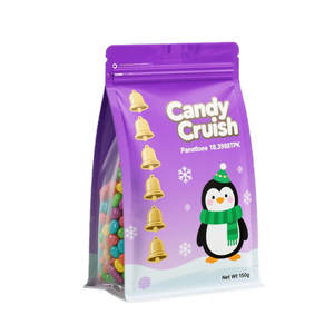 Bolsa <span class=keywords><strong>de</strong></span> dulces con impresión personalizada, bolsas <span class=keywords><strong>de</strong></span> pie biodegradables a prueba <span class=keywords><strong>de</strong></span> humedad, bolsa <span class=keywords><strong>de</strong></span> Mylar con cremallera para envasado <span class=keywords><strong>de</strong></span> alimentos - Product Image 3