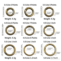 En stock, Mousqueton rond à ressort en alliage de zinc sans nickel, économique, pour porte-clés, anneaux en O, ceintures et boucles