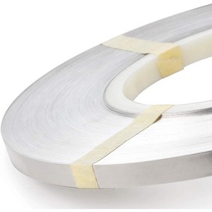 Bande d'acier nickelé au prix le plus bas, taille personnalisée 0,1 mm 0,12 mm 0,15 mm 0,2 mm 0,3 mm, languette de soudure pour batterie 5-10 mm de largeur - Product Image 2