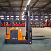 Gerbeur électrique sans pieds à contrepoids arrière, capacité 1000 kg - 1500 kg, hauteur de levage jusqu'à 4 m