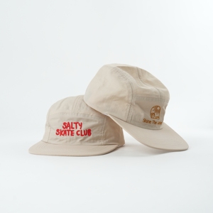 Casquettes de course et de <span class=keywords><strong>camping</strong></span> à 5 panneaux en maille plate en nylon ou en polyester personnalisées pour enfants - Product Image 6