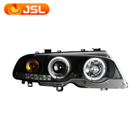 Pour BMW Série 3 E46 Modèles Deux Portes 1998-2002 Phare Avant Rénové avec Lentille à Diode Électroluminescente