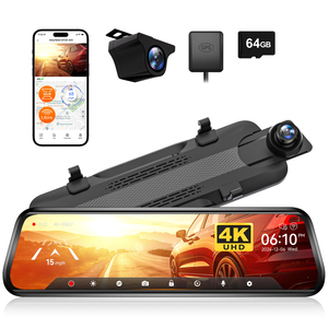 กล้องติดรถยนต์ WOLFBOX รุ่น G930 แบบเลนส์คู่ หน้า-หลัง ความละเอียด 4K 1080P หน้าจอสัมผัส พร้อมระบบมองเห็นในเวลากลางคืน - Product Image 1