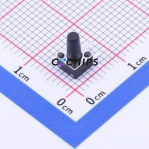 K2-1109DE-J4SW-04 Tactile Switch Through hole Component (THT) Switch 2.5N Right Angle Insert 4.5mm 4.5mm - Product Image 1