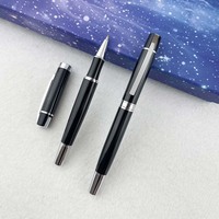 Produit Dropshipping GemFully 2025 – Stylo Bleu de Luxe Mignon et Élégant pour Hommes – Stylo Personnalisable avec Logo Argenté de Luxe