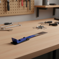 Outils de raclage de ruche en acier inoxydable de qualité industrielle et bricolage, pied-de-biche avec poignée en plastique, support OEM et ODM personnalisé