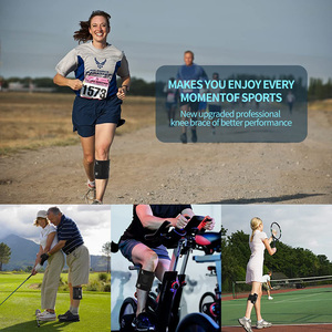 Rodillera ortopédica ajustable, dispositivo para aliviar el dolor de ciática, rodillera deportiva de compresión, venta al por mayor - Product Image 5