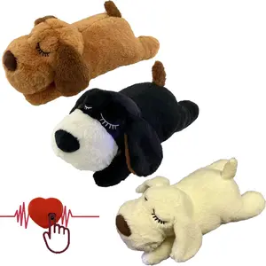  ALL FOR PAWS Little Buddy Heart Beat Brown Dog, Puppy Toy with  Heartbeat Dog Training Toy for Separation Anxiety Relief Behavioral aid for  Pets : Pet Supplies