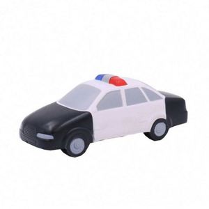 Jouets anti-stress publicitaires en mousse PU en forme de dessin animé (blanc/vert) personnalisés en usine, en forme de balle de police, souples pour voiture - Product Image 2