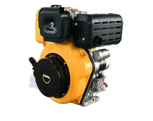 Motor diésel de tipo aire frío de 6HP, motor diésel de un solo cilindro refrigerado por aire 178F
