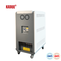 Régulateur de tension statique triphasé intelligent en cuivre CVR-80KVA silencieux et sans entretien