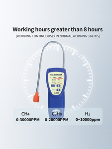 JL269 Offre Spéciale détecteur de fuite portable de gaz méthane CH4 certifié CE détecteur de gaz inflammable portable à col de cygne en matériau ABS - Product Image 6