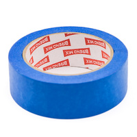 Autocollant découpé en kraft souple résistant à l'eau 48 mm x 50 m, le plus populaire, jaune-orange, pour masquage de peinture automobile, adhésif à faible bruit