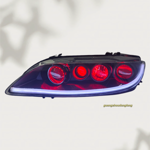 Pour Mazda 6 : Amélioration des phares LED Bi-Xénon avec projecteur, feux de jour Angel Eye et éclairage Demon Eye - Product Image 2