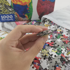 1000 шт. пазлов из картона с птицами по индивидуальному заказу - Product Image 6