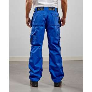 BLAKLADER - 153018608500D96 Pantalones artesanos Azul aciano-EAN 7330509045138 PANTALONES DE TRABAJO DE CARGA - Product Image 3