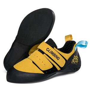 Chaussures d'escalade jaunes, bleues et grises, pointures 32-44, chaussures d'escalade d'intérieur - Product Image 1