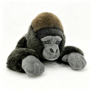 Peluche Gorille Personnalisée en Gros, Jouet en Peluche Réaliste Gorille Argenté pour Enfants et Décoration - Product Image 2