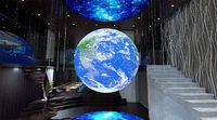 Modules personnalisés de qualité supérieure et à bon prix Écran sphérique transparent Led Atemid transparent en forme de sphère