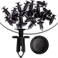 21030249 prix inférieur auto carrosserie clips en plastique voiture Push Type retenue large gamme trou forme personnalisée pare-chocs en plastique