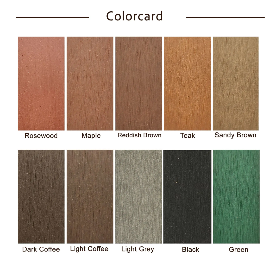 สีน้ำตาล