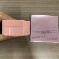 Collageen Roze Natrium DNA Onderoogmasker Patches Hydrogel Kristal Zachte Hydraterende Niacinamide Donkere Kringen Oogpatches