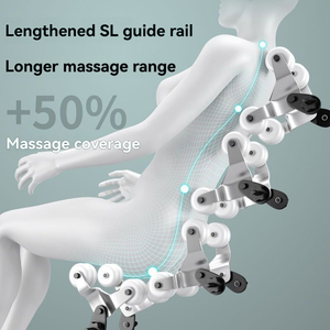 Cadeira de Massagem Elétrica Inteligente <span class=keywords><strong>Shiatsu</strong></span> de Gravidade Zero para Corpo Inteiro 3D, Mais Vendida da Fábrica Zhipin - Product Image 2