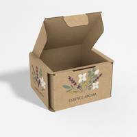 Boîte à rabat pour cosmétiques personnalisée Impression logo Emballage à ergots Boîte cadeau en carton blanc