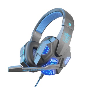 Audífonos con Cable Trenzado de Cuero de 3.5mm <span class=keywords><strong>para</strong></span> Juegos en Laptop y Deportes Electrónicos, Cable de 2.2m, Suministro Especial Transfronterizo de Fábrica - Product Image 1