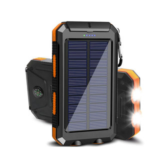 Tendencia 2024 nuevos dispositivos electrónicos cargador portátil rápido para Xiaomi Apple iPhone cargador LED luz generador Solar banco de energía - Product Image 1