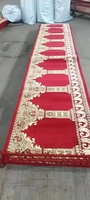 Tapis de Prière Antidérapant de Style Moderne Personnalisable en PP Matériel Multifonctionnel Tapis de Sol Lavage en Machine Long Tapis Halal