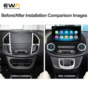 מסך אנדרואיד EWA בגודל 13.3 אינץ' למרצדס בנץ ויטו, מערכת מולטימדיה לרכב, רדיו, יחידת ראש לרכב, מסך, ניווט GPS, קארפליי - Product Image 5