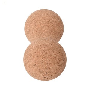 Bóng mát-xa bằng nút chai hữu cơ, in logo tùy chỉnh, kích thước 8x16cm, dùng cho tập <span class=keywords><strong>Yoga</strong></span> - Product Image 3