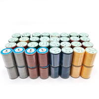 Cordon torsadé ciré en polyester et nylon pour la couture, fil de soie pour bijoux, ficelle de 1 mm pour la création de bracelets, bijoux et artisanat du cuir