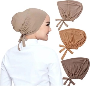 Atacado Novo Algodão Modal Jersey Muçulmano Underscarf Mulheres Roupa Interior Forrado Premium Innercaps <span class=keywords><strong>Hijab</strong></span> - Product Image 1