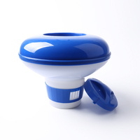 Distributeur de produits chimiques flottant classique de luxe de 5 pouces pour piscine et spa