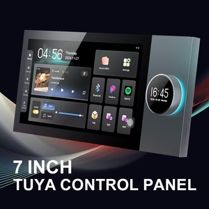 Bảng điều khiển màn hình thông minh Tuya 7 inch, hai vùng điều khiển, 8 loa, nhạc nền, hỗ trợ Google Play, đa chức năng cho gia đình - Product Image 2